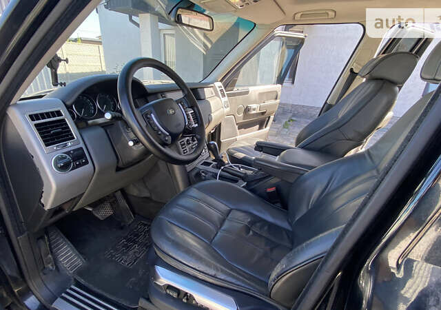 Черный Ленд Ровер Рендж Ровер, объемом двигателя 2.93 л и пробегом 415 тыс. км за 10200 $, фото 10 на Automoto.ua