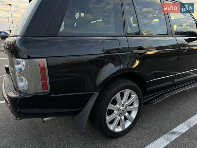 Черный Ленд Ровер Рендж Ровер, объемом двигателя 4.2 л и пробегом 184 тыс. км за 10000 $, фото 8 на Automoto.ua