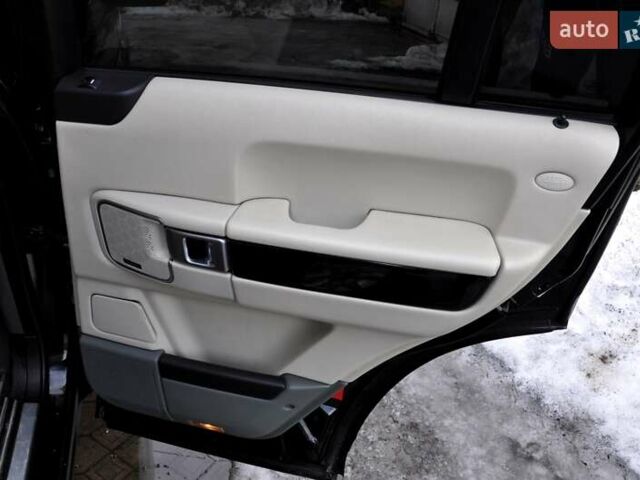 Чорний Ленд Ровер Рендж Ровер, об'ємом двигуна 3.6 л та пробігом 385 тис. км за 13500 $, фото 23 на Automoto.ua