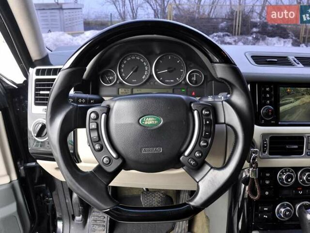 Чорний Ленд Ровер Рендж Ровер, об'ємом двигуна 3.6 л та пробігом 385 тис. км за 13500 $, фото 37 на Automoto.ua