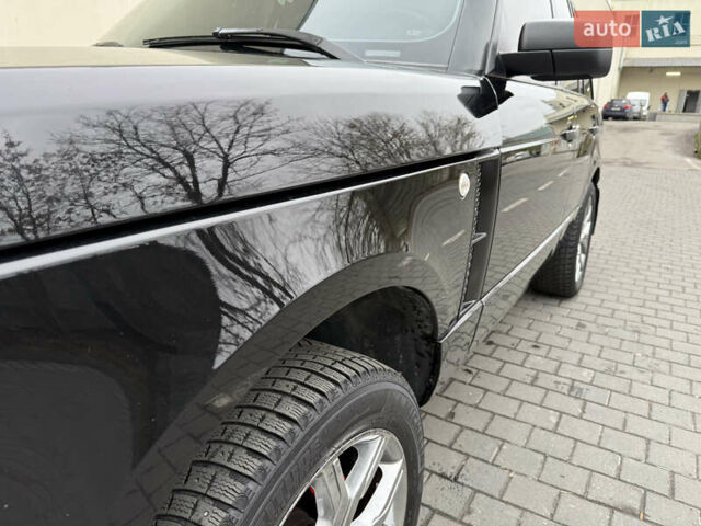 Чорний Ленд Ровер Рендж Ровер, об'ємом двигуна 4.2 л та пробігом 266 тис. км за 12500 $, фото 25 на Automoto.ua