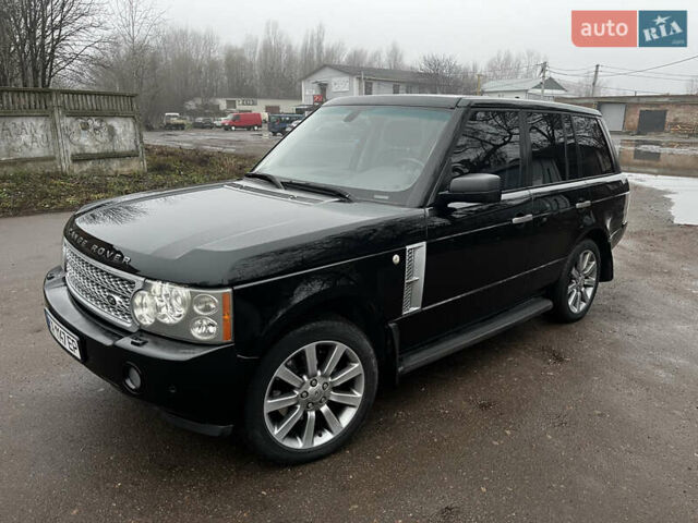 Черный Ленд Ровер Рендж Ровер, объемом двигателя 4.2 л и пробегом 191 тыс. км за 9800 $, фото 11 на Automoto.ua