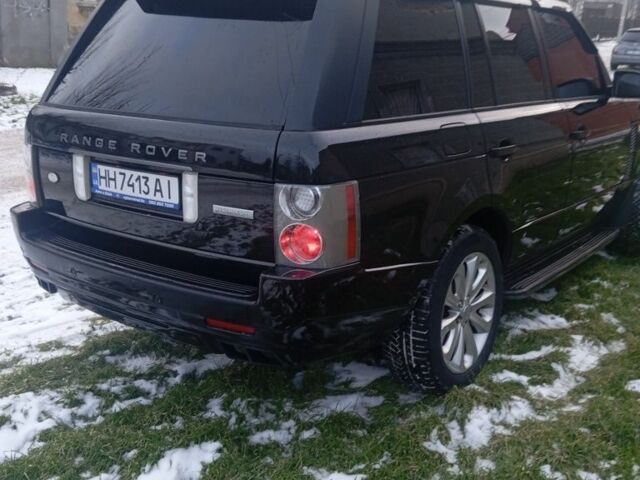 Черный Ленд Ровер Рендж Ровер, объемом двигателя 4.2 л и пробегом 280 тыс. км за 10500 $, фото 5 на Automoto.ua