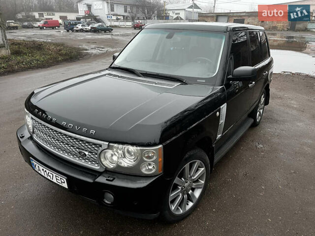 Черный Ленд Ровер Рендж Ровер, объемом двигателя 4.2 л и пробегом 191 тыс. км за 9800 $, фото 13 на Automoto.ua