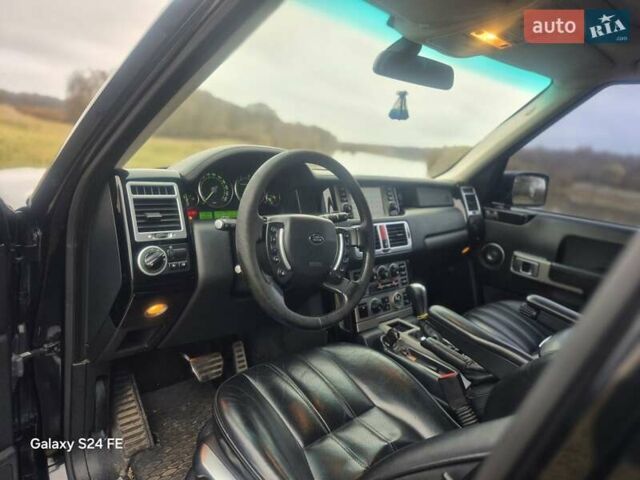 Черный Ленд Ровер Рендж Ровер, объемом двигателя 4.2 л и пробегом 190 тыс. км за 9850 $, фото 1 на Automoto.ua