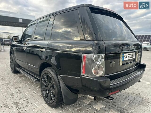 Черный Ленд Ровер Рендж Ровер, объемом двигателя 4.2 л и пробегом 370 тыс. км за 9850 $, фото 20 на Automoto.ua