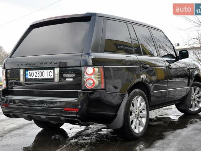 Чорний Ленд Ровер Рендж Ровер, об'ємом двигуна 3.6 л та пробігом 385 тис. км за 13500 $, фото 41 на Automoto.ua