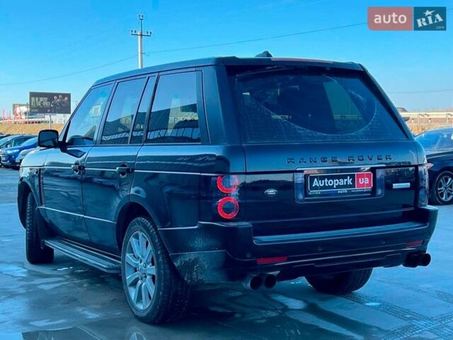Черный Ленд Ровер Рендж Ровер, объемом двигателя 4.4 л и пробегом 282 тыс. км за 12590 $, фото 6 на Automoto.ua