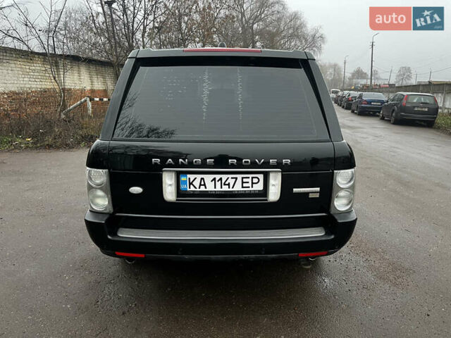 Черный Ленд Ровер Рендж Ровер, объемом двигателя 4.2 л и пробегом 191 тыс. км за 9800 $, фото 8 на Automoto.ua