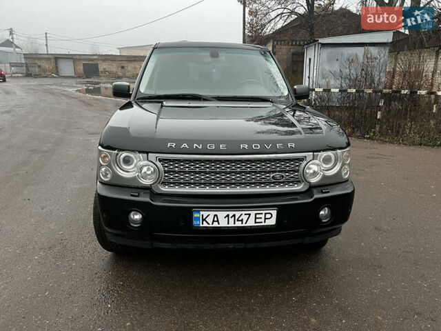 Черный Ленд Ровер Рендж Ровер, объемом двигателя 4.2 л и пробегом 191 тыс. км за 9800 $, фото 2 на Automoto.ua