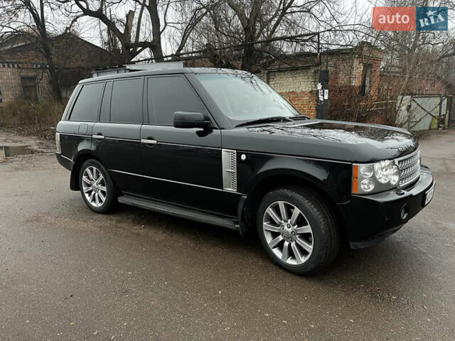 Черный Ленд Ровер Рендж Ровер, объемом двигателя 4.2 л и пробегом 191 тыс. км за 9800 $, фото 5 на Automoto.ua