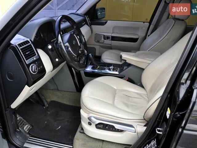 Чорний Ленд Ровер Рендж Ровер, об'ємом двигуна 3.6 л та пробігом 385 тис. км за 13500 $, фото 15 на Automoto.ua