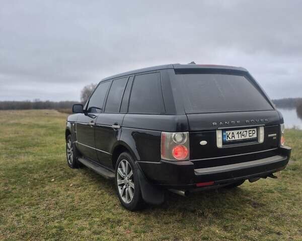 Черный Ленд Ровер Рендж Ровер, объемом двигателя 4.2 л и пробегом 190 тыс. км за 9850 $, фото 8 на Automoto.ua