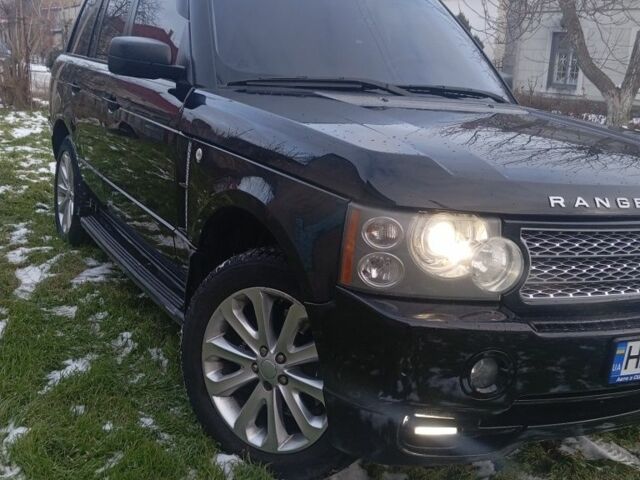 Черный Ленд Ровер Рендж Ровер, объемом двигателя 4.2 л и пробегом 280 тыс. км за 10500 $, фото 8 на Automoto.ua