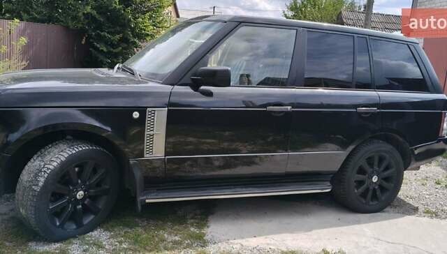 Чорний Ленд Ровер Рендж Ровер, об'ємом двигуна 4.2 л та пробігом 220 тис. км за 10000 $, фото 1 на Automoto.ua