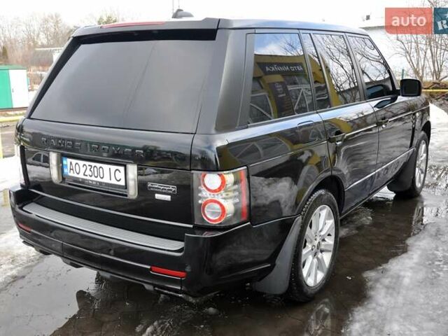 Чорний Ленд Ровер Рендж Ровер, об'ємом двигуна 3.6 л та пробігом 385 тис. км за 13500 $, фото 7 на Automoto.ua