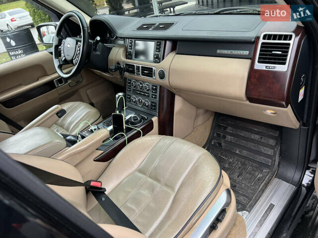 Черный Ленд Ровер Рендж Ровер, объемом двигателя 3.6 л и пробегом 307 тыс. км за 7650 $, фото 7 на Automoto.ua