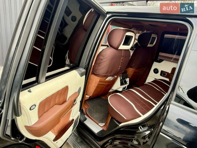 Черный Ленд Ровер Рендж Ровер, объемом двигателя 4.39 л и пробегом 110 тыс. км за 5900 $, фото 8 на Automoto.ua