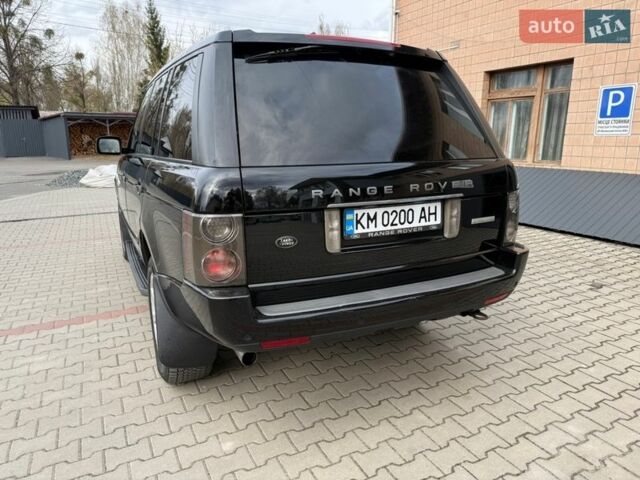 Черный Ленд Ровер Рендж Ровер, объемом двигателя 4.2 л и пробегом 408 тыс. км за 11700 $, фото 12 на Automoto.ua