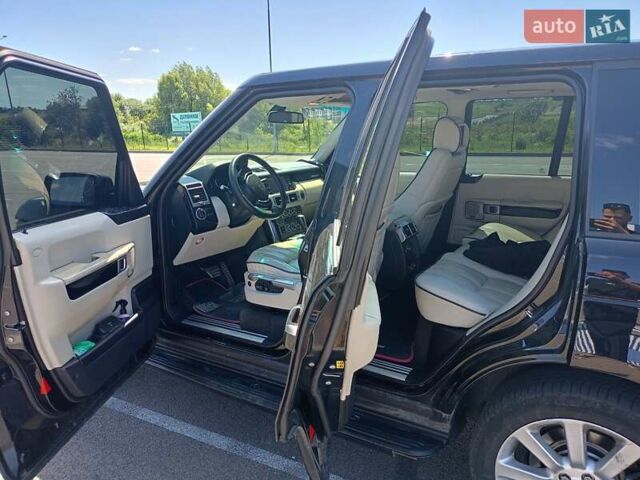 Черный Ленд Ровер Рендж Ровер, объемом двигателя 4.2 л и пробегом 328 тыс. км за 10999 $, фото 8 на Automoto.ua