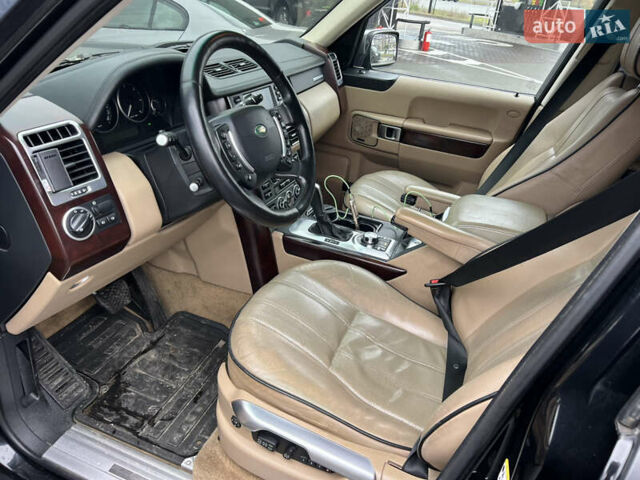 Черный Ленд Ровер Рендж Ровер, объемом двигателя 3.6 л и пробегом 307 тыс. км за 7650 $, фото 10 на Automoto.ua