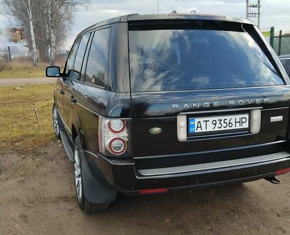 Черный Ленд Ровер Рендж Ровер, объемом двигателя 3.63 л и пробегом 318 тыс. км за 12800 $, фото 2 на Automoto.ua