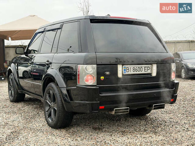 Чорний Ленд Ровер Рендж Ровер, об'ємом двигуна 4.2 л та пробігом 230 тис. км за 12200 $, фото 9 на Automoto.ua