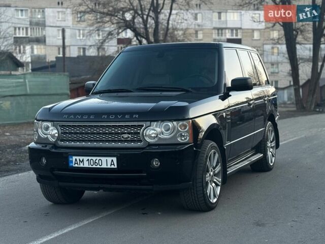 Чорний Ленд Ровер Рендж Ровер, об'ємом двигуна 4.39 л та пробігом 220 тис. км за 12300 $, фото 1 на Automoto.ua