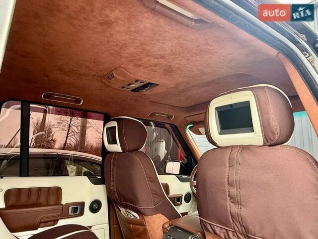 Чорний Ленд Ровер Рендж Ровер, об'ємом двигуна 4.39 л та пробігом 140 тис. км за 6700 $, фото 15 на Automoto.ua