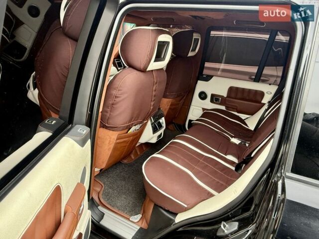 Черный Ленд Ровер Рендж Ровер, объемом двигателя 4.39 л и пробегом 110 тыс. км за 5900 $, фото 9 на Automoto.ua