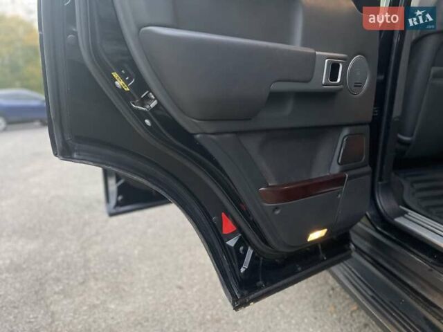 Черный Ленд Ровер Рендж Ровер, объемом двигателя 4.4 л и пробегом 495 тыс. км за 9990 $, фото 21 на Automoto.ua