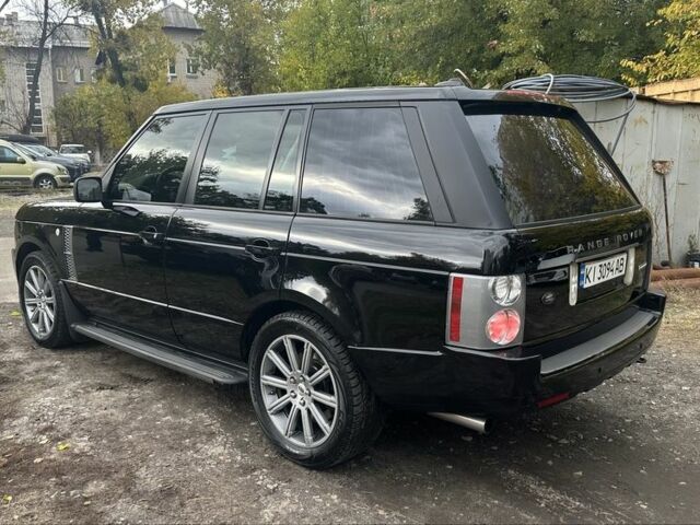 Ленд Ровер Рендж Ровер 2007 у Борисполе на Automoto.ua Чорний Ленд Ровер Рендж Ровер, об'ємом двигуна 4.2 л та пробігом 320 тис. км за 9500 $, фото 3 на Automoto.ua