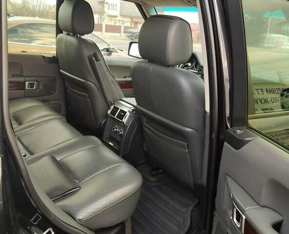 Черный Ленд Ровер Рендж Ровер, объемом двигателя 3.63 л и пробегом 318 тыс. км за 12800 $, фото 11 на Automoto.ua