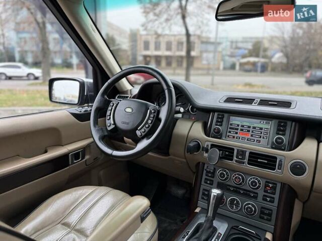 Черный Ленд Ровер Рендж Ровер, объемом двигателя 3.6 л и пробегом 319 тыс. км за 8500 $, фото 10 на Automoto.ua