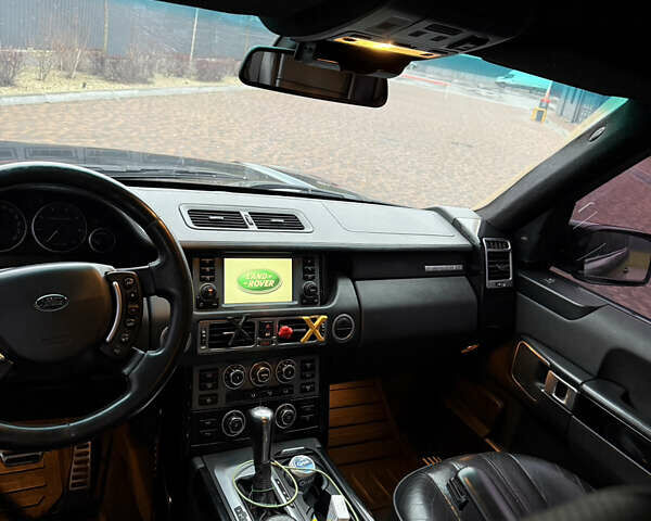 Черный Ленд Ровер Рендж Ровер, объемом двигателя 4.2 л и пробегом 239 тыс. км за 8300 $, фото 10 на Automoto.ua