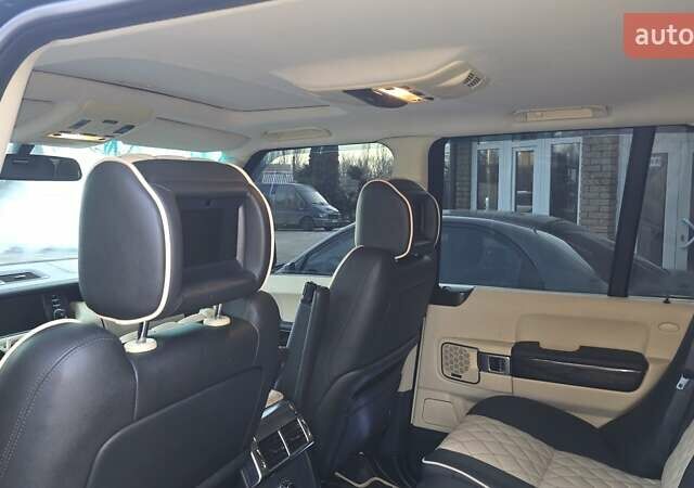 Чорний Ленд Ровер Рендж Ровер, об'ємом двигуна 4.2 л та пробігом 230 тис. км за 10500 $, фото 4 на Automoto.ua