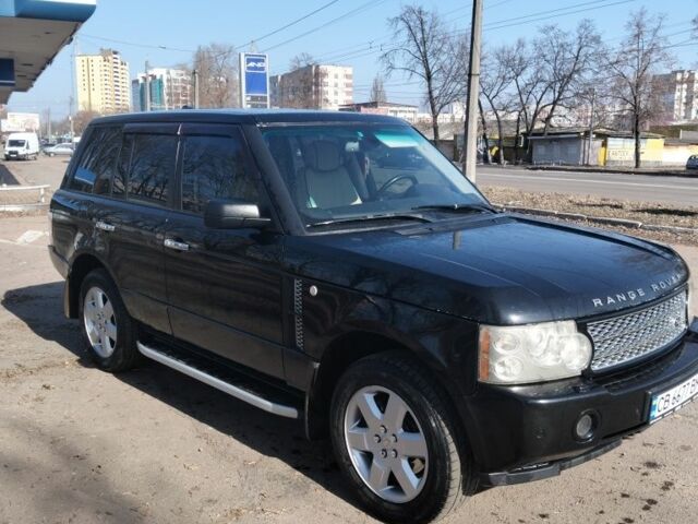 Черный Ленд Ровер Рендж Ровер, объемом двигателя 4.4 л и пробегом 265 тыс. км за 7200 $, фото 1 на Automoto.ua