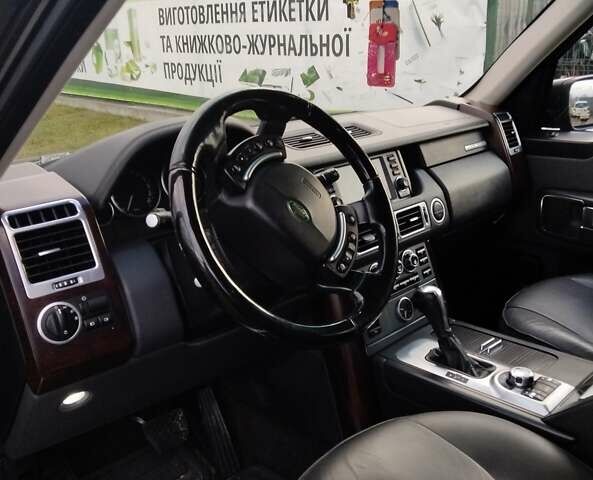 Черный Ленд Ровер Рендж Ровер, объемом двигателя 3.63 л и пробегом 318 тыс. км за 12800 $, фото 7 на Automoto.ua