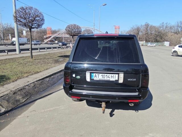 Чорний Ленд Ровер Рендж Ровер, об'ємом двигуна 3.6 л та пробігом 200 тис. км за 10600 $, фото 3 на Automoto.ua