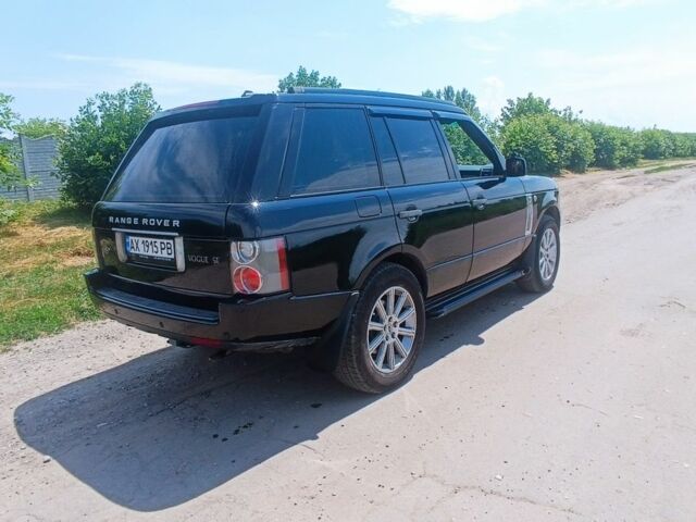 Чорний Ленд Ровер Рендж Ровер, об'ємом двигуна 3.6 л та пробігом 290 тис. км за 8710 $, фото 4 на Automoto.ua