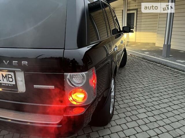 Черный Ленд Ровер Рендж Ровер, объемом двигателя 4.2 л и пробегом 190 тыс. км за 12000 $, фото 8 на Automoto.ua