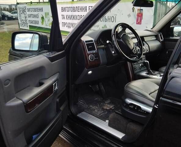 Черный Ленд Ровер Рендж Ровер, объемом двигателя 3.63 л и пробегом 318 тыс. км за 12800 $, фото 17 на Automoto.ua