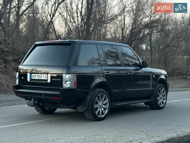 Чорний Ленд Ровер Рендж Ровер, об'ємом двигуна 4.39 л та пробігом 220 тис. км за 12300 $, фото 6 на Automoto.ua