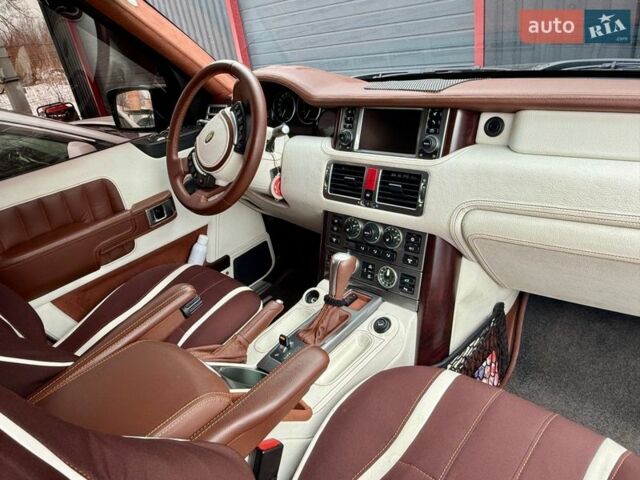 Черный Ленд Ровер Рендж Ровер, объемом двигателя 4.39 л и пробегом 110 тыс. км за 5900 $, фото 12 на Automoto.ua