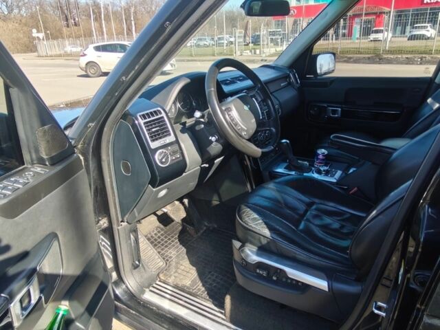 Чорний Ленд Ровер Рендж Ровер, об'ємом двигуна 3.6 л та пробігом 200 тис. км за 10600 $, фото 4 на Automoto.ua