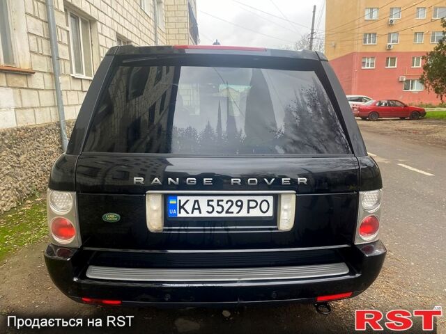 Чорний Ленд Ровер Рендж Ровер, об'ємом двигуна 4.4 л та пробігом 495 тис. км за 9500 $, фото 2 на Automoto.ua