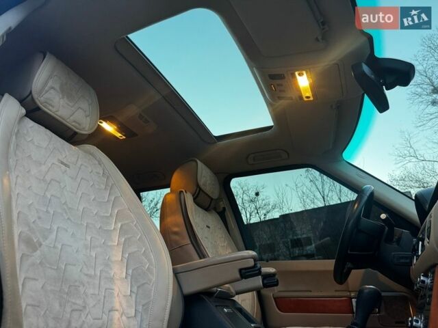 Чорний Ленд Ровер Рендж Ровер, об'ємом двигуна 4.39 л та пробігом 220 тис. км за 12300 $, фото 27 на Automoto.ua