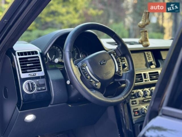 Черный Ленд Ровер Рендж Ровер, объемом двигателя 4.2 л и пробегом 287 тыс. км за 16000 $, фото 17 на Automoto.ua
