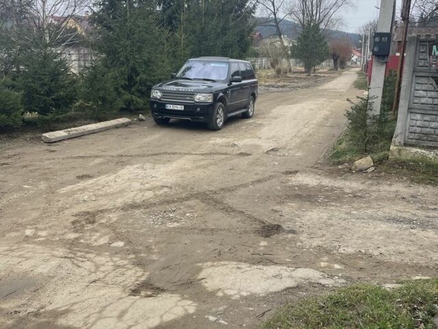 Черный Ленд Ровер Рендж Ровер, объемом двигателя 4.2 л и пробегом 306 тыс. км за 13500 $, фото 6 на Automoto.ua