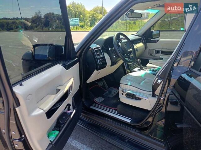 Черный Ленд Ровер Рендж Ровер, объемом двигателя 4.2 л и пробегом 328 тыс. км за 10999 $, фото 7 на Automoto.ua